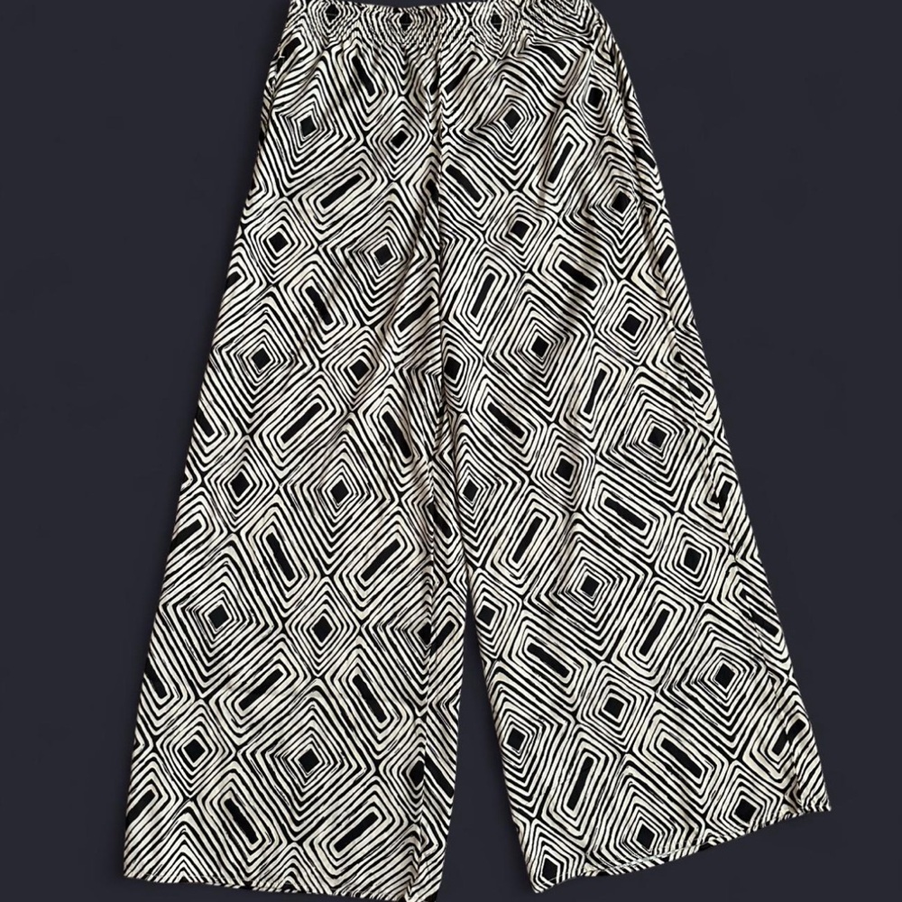 Philosophy Black and White Patterned Pants